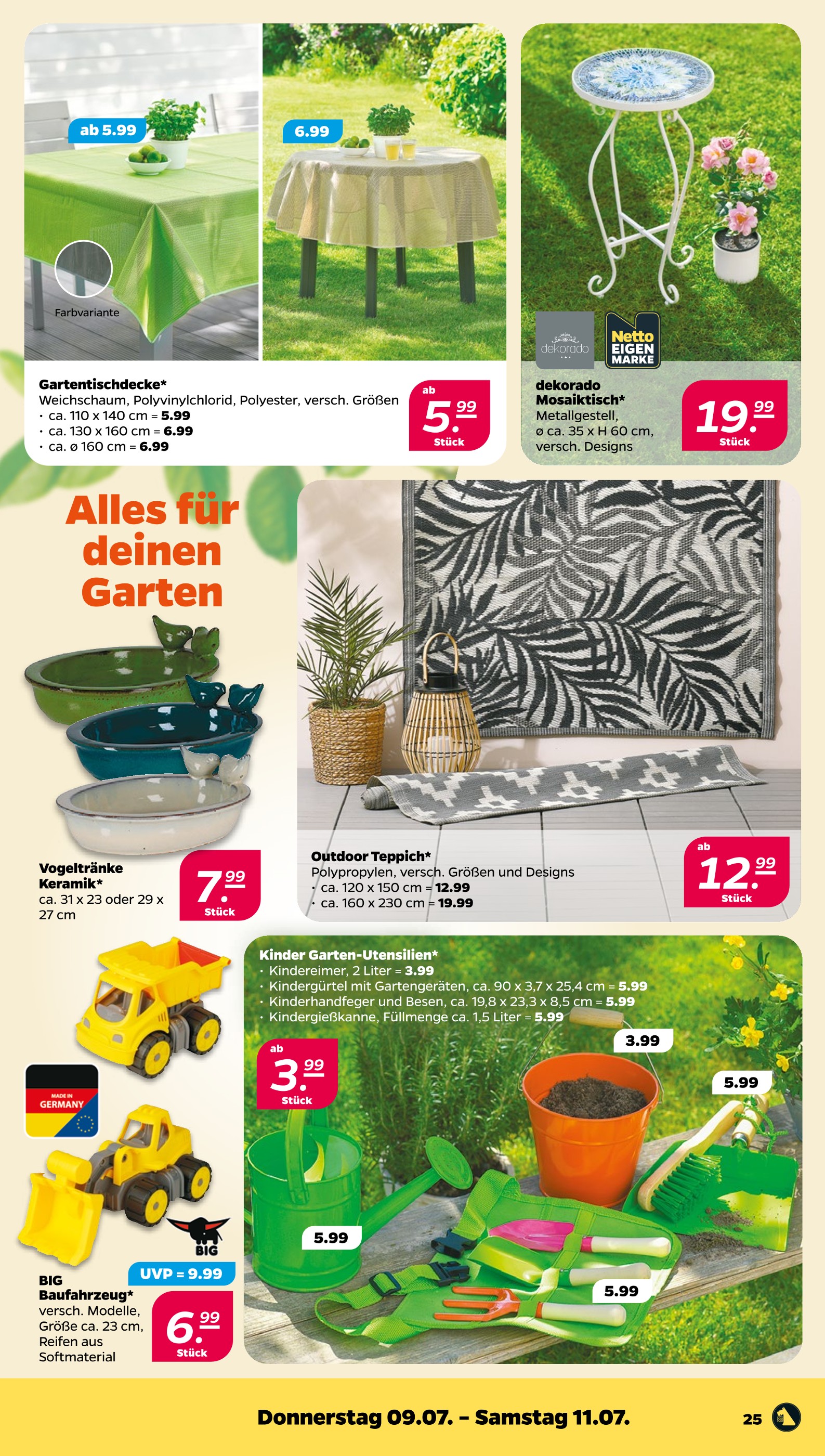 Eimer Angebot im aktuellen Netto mit dem Scottie Prospekt auf Seite 25